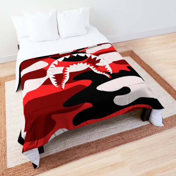 ape bape camo shark camouflage Comforter