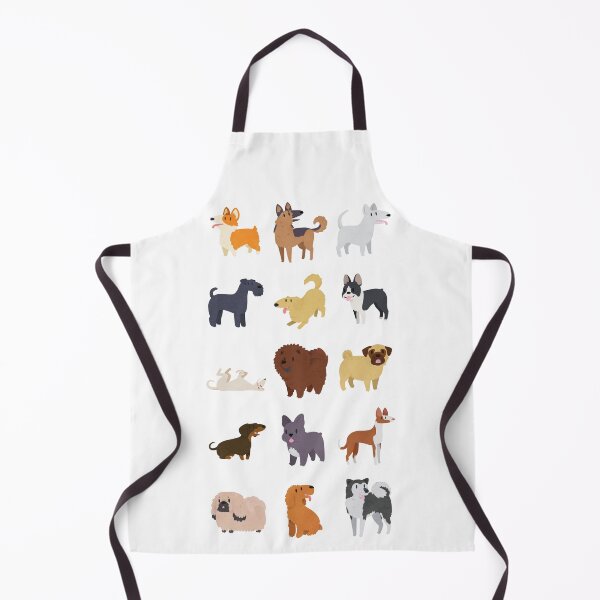 Item preview, Dog Breeds Pattern designed and sold by Claire Stamper.