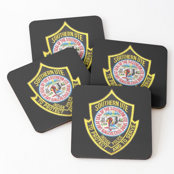 Item preview, Southern Ute Tribal Police designed and sold by Lawrence Baird.
