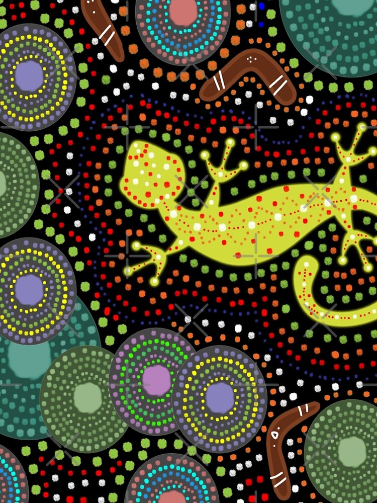 Dreamtime Leggings Aboriginal Leggings, Aboriginal Printed Leggings,  Indigenous Sportswear Australian Indigenous Aboriginal Inspired Art 