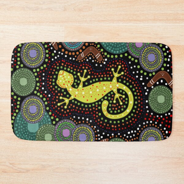 Item preview, Aboriginal Art Gecko designed and sold by iamhewho.