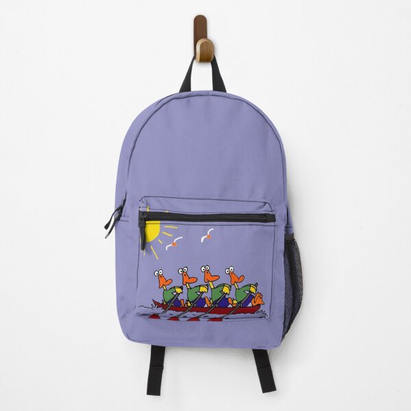 Item preview, Funny Ducks in a Row Boat Cartoon designed and sold by Nature's Fancy.