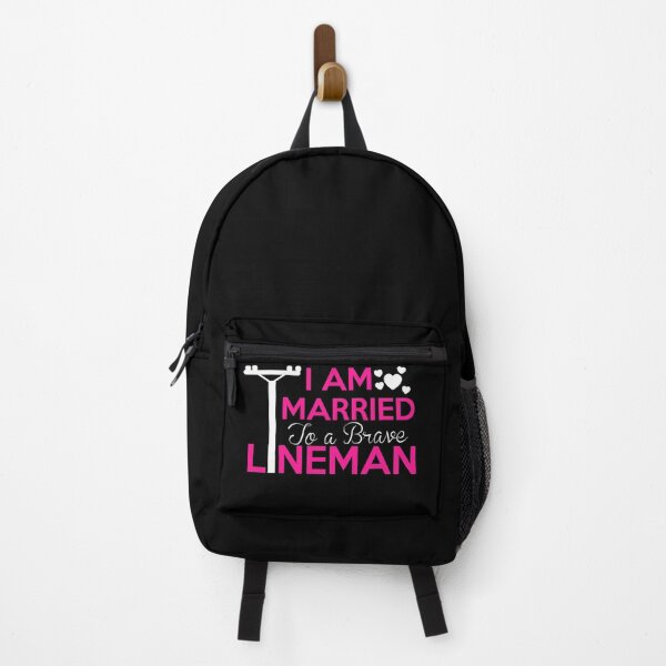 Item preview, I am married to a brave lineman - Awesome lineman wife Gift designed and sold by Teenation9.