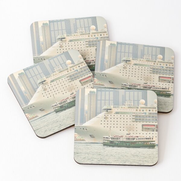 Item preview, Hong Kong Harbour Ships. designed and sold by Howard  Boyd.