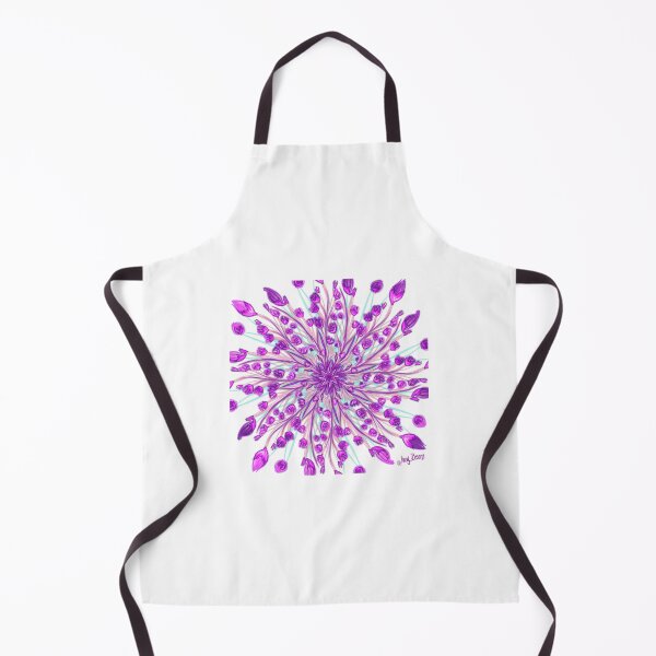 Item preview, Purple Flowers Spiraling Out Of Control! designed and sold by busyBeanz.