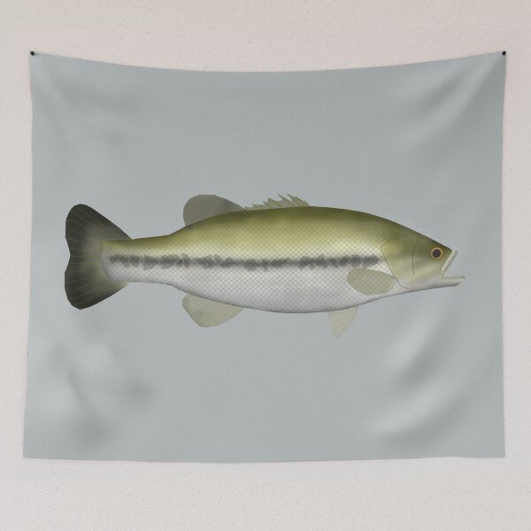 Item preview, Largemouth Bass designed and sold by fishfolkart.