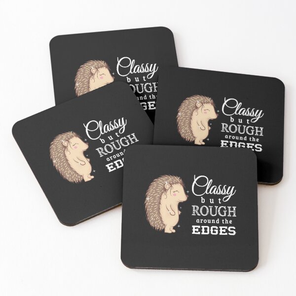 Item preview, Classy But Rough Around The Edges - Hedgehog Design designed and sold by Printedpath.