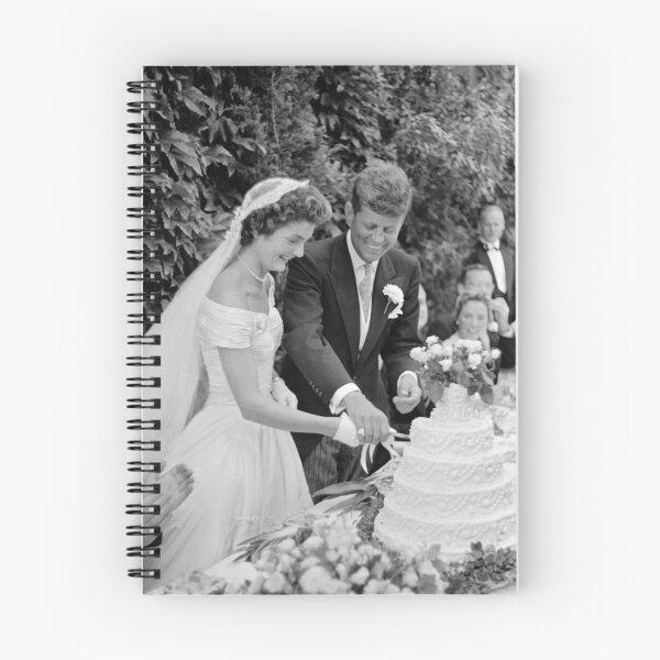 Item preview, John and Jackie Kennedy Cutting Their Wedding Cake - 1953 designed and sold by warishellstore.