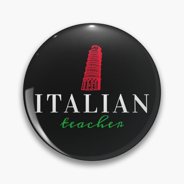 Item preview, Italian teacher - Cool gift for italian teacher with tower of Pisa - Italy flag colors designed and sold by TamGustam.