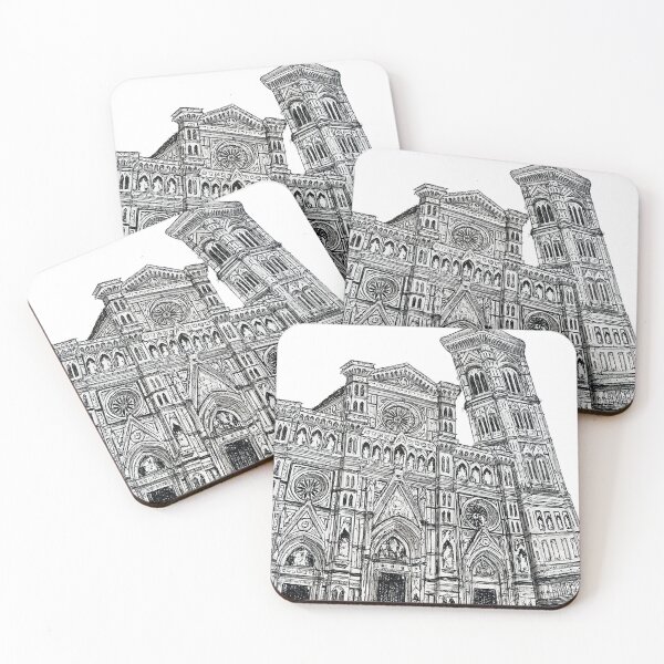 Item preview, Florence Cathedral Biro Sketch designed and sold by zoeandsons.