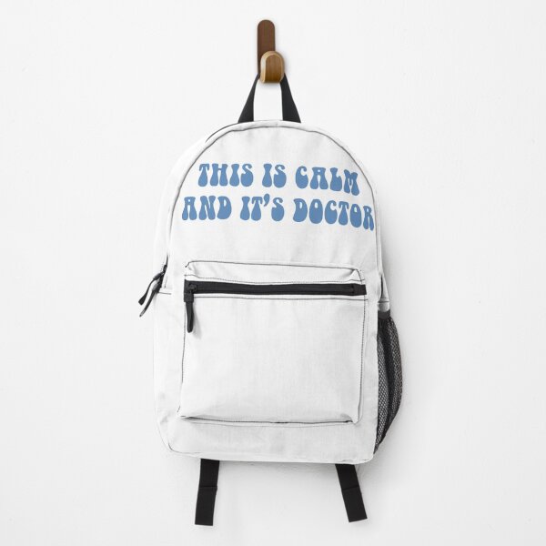 Item preview, This Is Calm And Its Doctor- Light Blue designed and sold by ChelbyMoore.