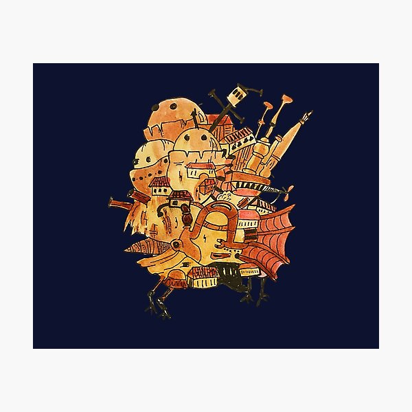 Howl's Castle Photographic Print
