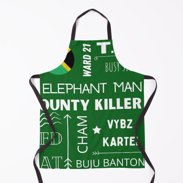 Artikelvorschau, Dancehall Reggae Künstler White Text Design entworfen und verkauft von Gramsta.