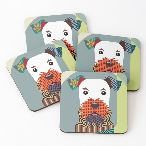 Item preview, Airedale Terrier designed and sold by lanrestudio.