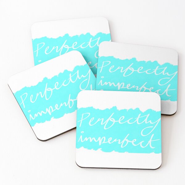 Item preview, Perfectly Imperfect | Calligraphy | Affirmations | Motivational Quotes | Gift Idea | Cute Decor designed and sold by GabrieTaylor.