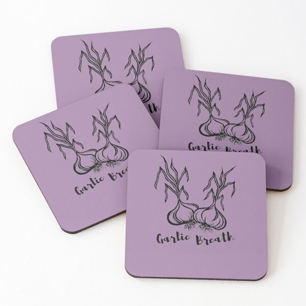 Item preview, Garlic Breath | Garlic Bulbs Design designed and sold by Monochromatics by Corie Mae Dark.