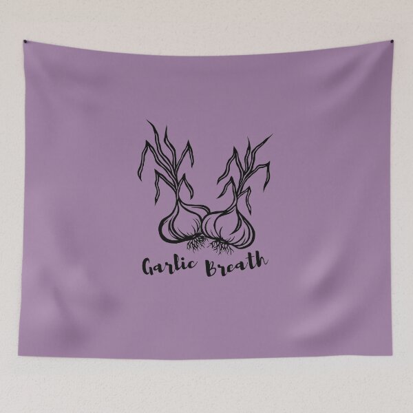 Item preview, Garlic Breath | Garlic Bulbs Design designed and sold by Monochromatics by Corie Mae Dark.