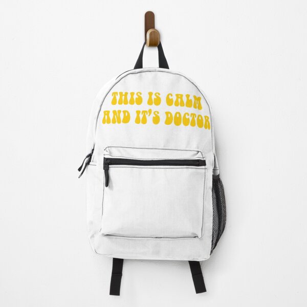 Item preview, This Is Calm And Its Doctor- Yellow designed and sold by ChelbyMoore.