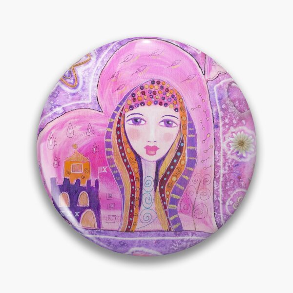 Item preview, Whimsical Girl Pink Heart Fantasy designed and sold by ZophiaSolaris.