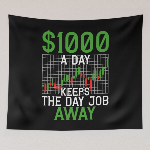 Item preview, Day trading stock market shares capitalism designed and sold by QQDesings.