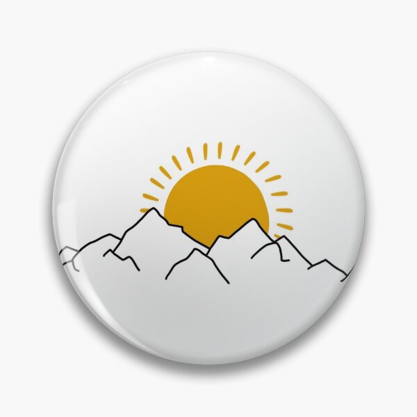 Item preview, Sunny Mountain Peaks designed and sold by FabledInk.