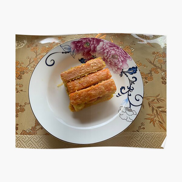 "Baked surimi" Poster by skulldragonXT Redbubble