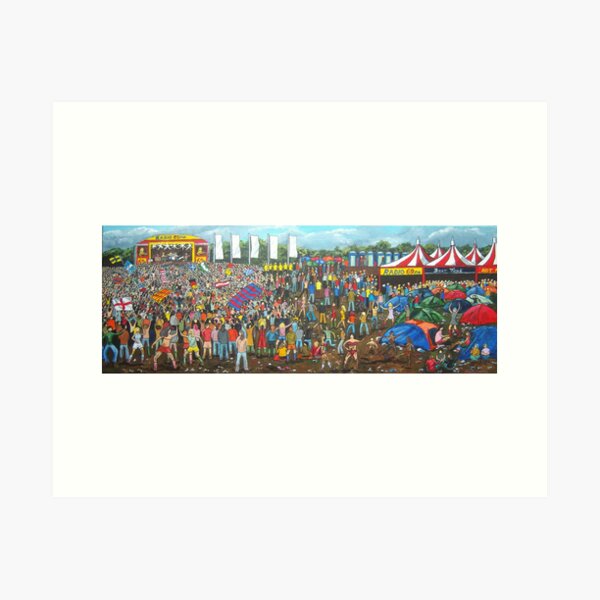 Vista previa del artículo con la obra «Festival de Música», diseñado y vendido por Countrydudeuk.