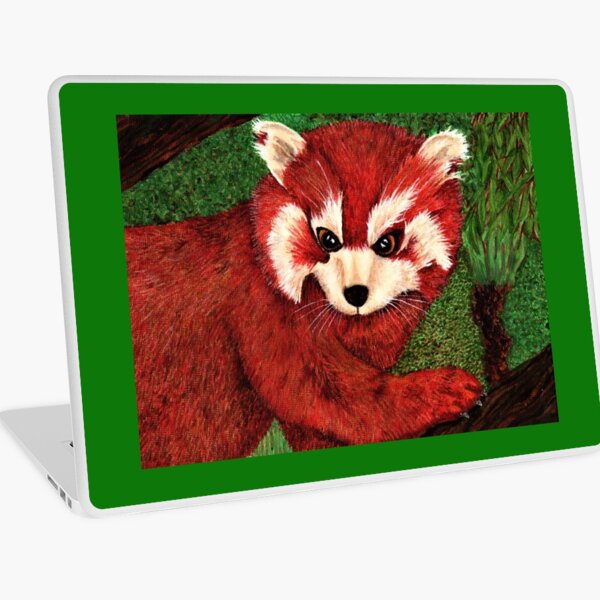 Red Panda Laptop Skin