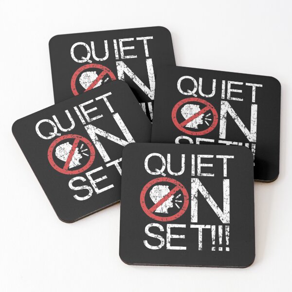 Item preview, Quiet On Set!!! - Distressed designed and sold by BlackElkFilm.