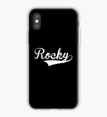 Baseball Style Rocky (Weiß) iPhone-Hülle & Cover