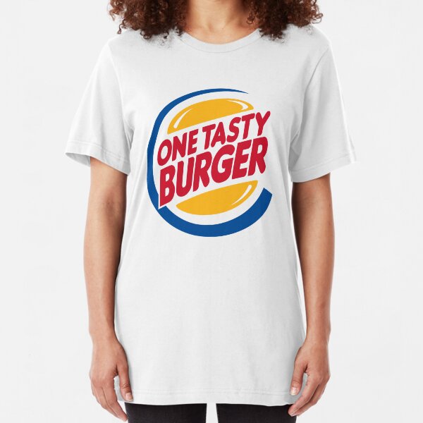 Burgers Mother$(%&@!, Do you eat them!? Slim Fit T-Shirt