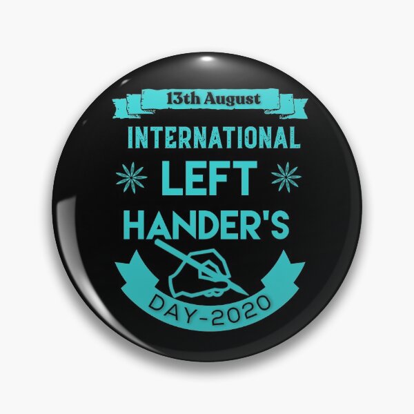 Item preview, International left HANDER'S day T-Shirt designed and sold by Hussain Shirts.