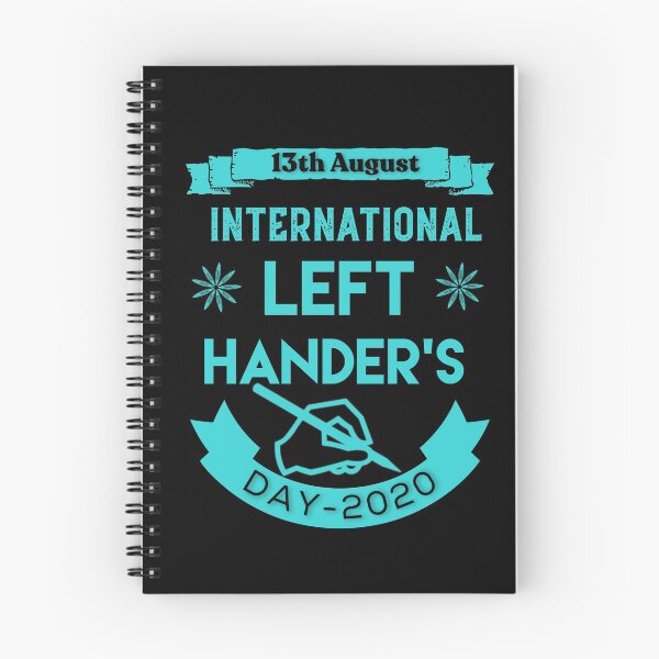 Item preview, International left HANDER'S day T-Shirt designed and sold by Hussain Shirts.