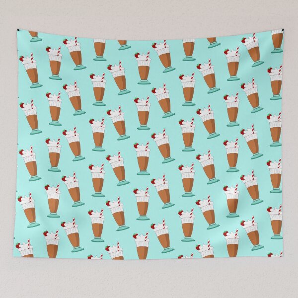 Item preview, Retro Diner Chocolate milkshakes pack. Vintage diner designed and sold by DiscoDaisyy.