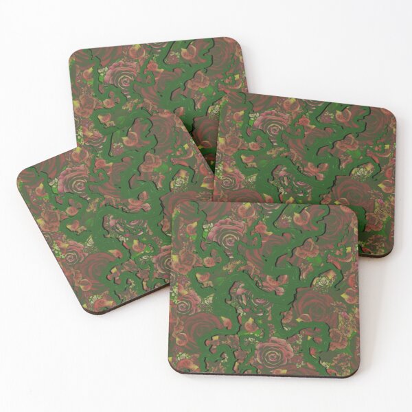 Item preview, Vines (floral background) designed and sold by BoneArtPetite.
