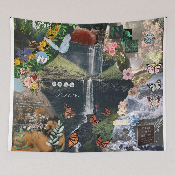 Item preview, Aesthetic Nature Collage designed and sold by elisejolie19.