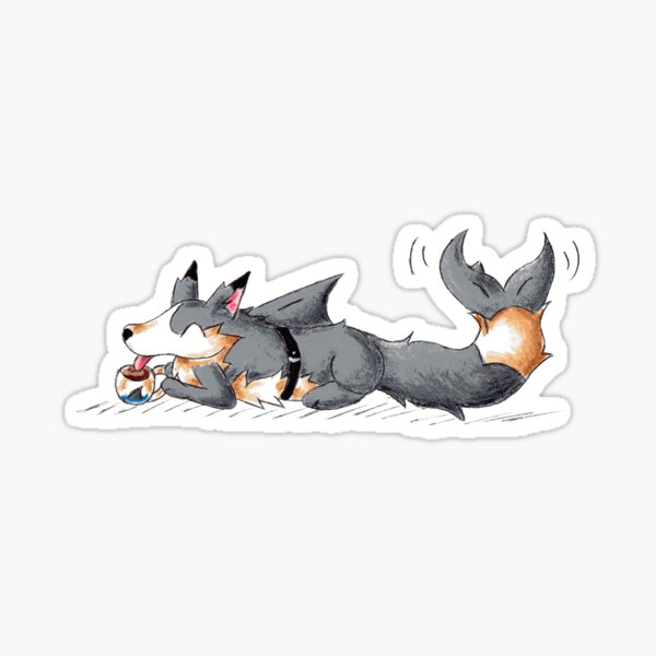 Coffee Shark Stickers Redbubble - oceansharks roblox