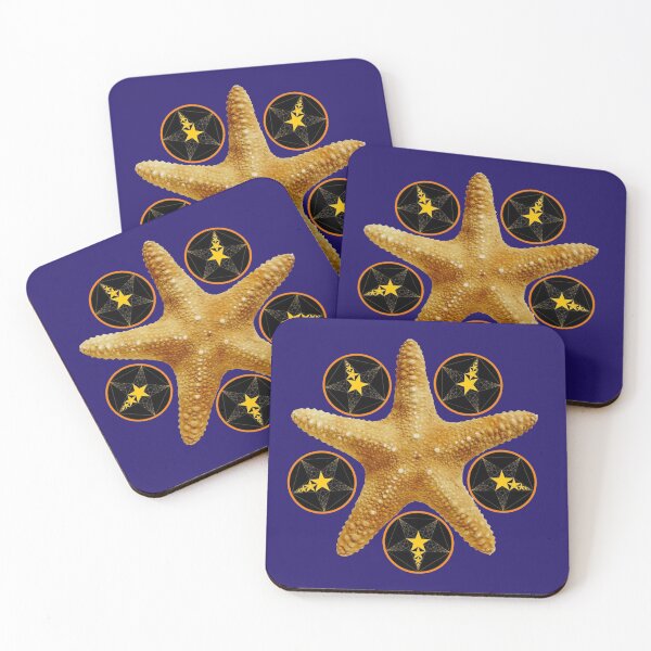 Item preview, Pentagrama Starfish Echinoderm Golden Ratio designed and sold by josesita.