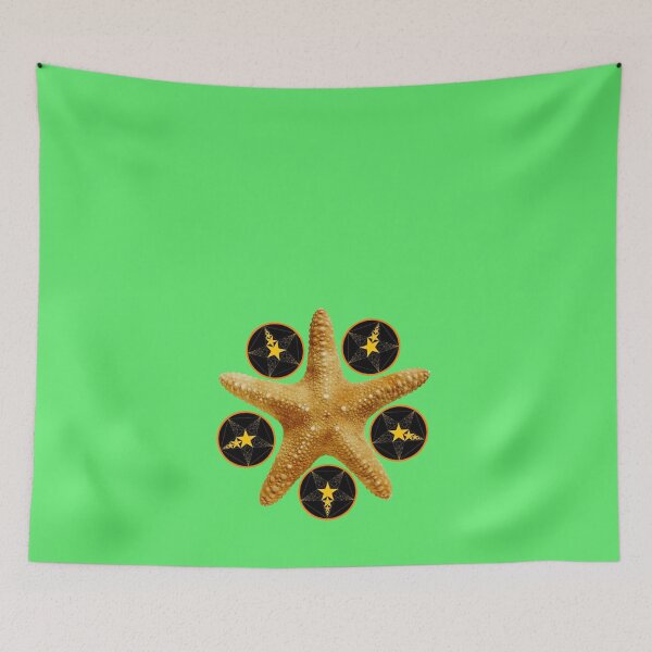 Item preview, Pentagrama Starfish Echinoderm Golden Ratio designed and sold by josesita.