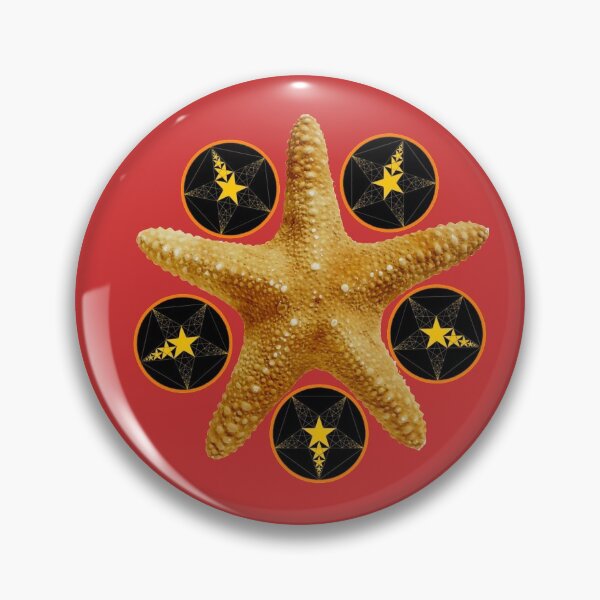 Item preview, Pentagrama Starfish Echinoderm Golden Ratio designed and sold by josesita.