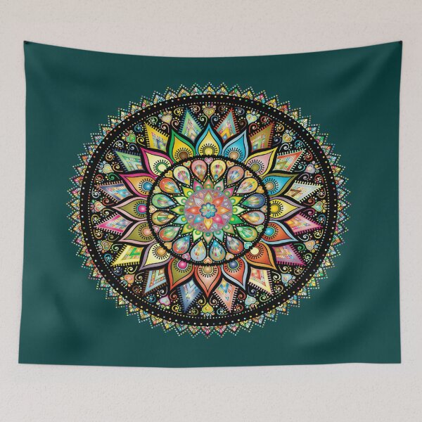 Aperçu de l'œuvre Mandala Desing couleur créée et vendue par Albaley.