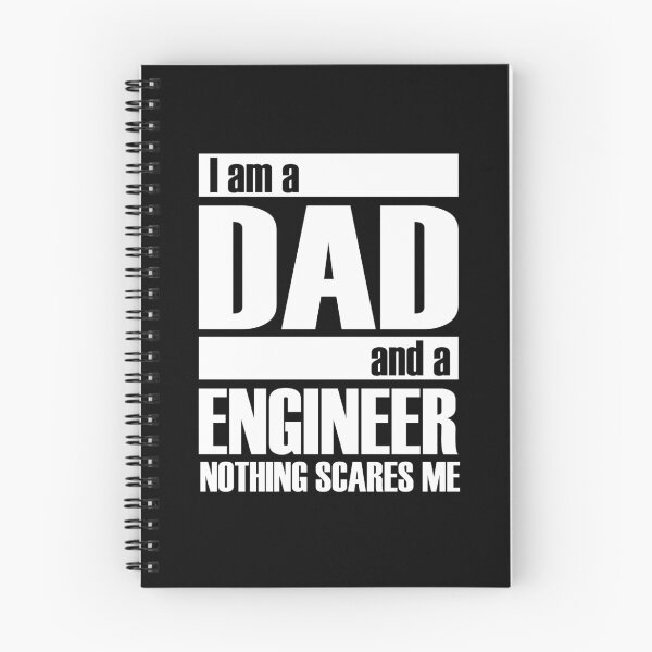 Item preview, I AM A DAD AND A ENGINEER NOTHING SCARES ME | father's day gift designed and sold by RafaelLopezz.