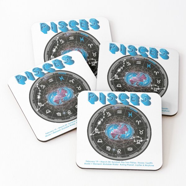 Item preview, 65 MCMLXV Pisces Zodiac Astrology Chart design designed and sold by 65 MCMLXV.