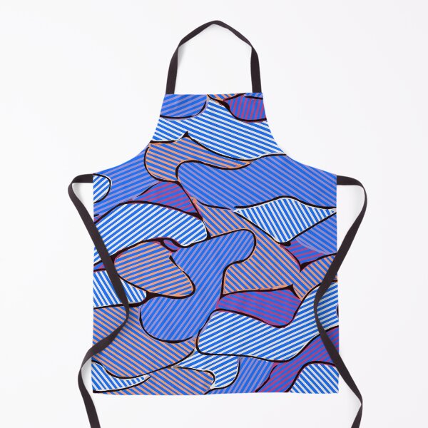 Item preview, Camouflage modern bold design blue mix camo art abstract vector designed and sold by Shirtilike.