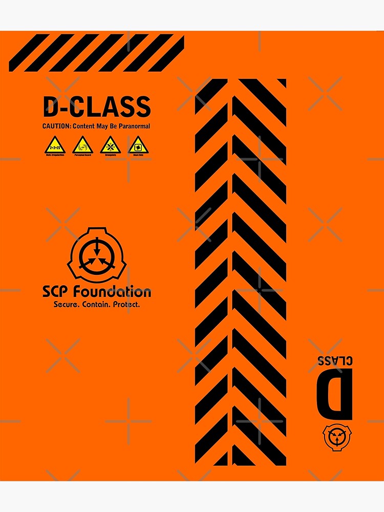 Buy SCP Foundation D-Class Backpack ⋆ NEXTSHIRT