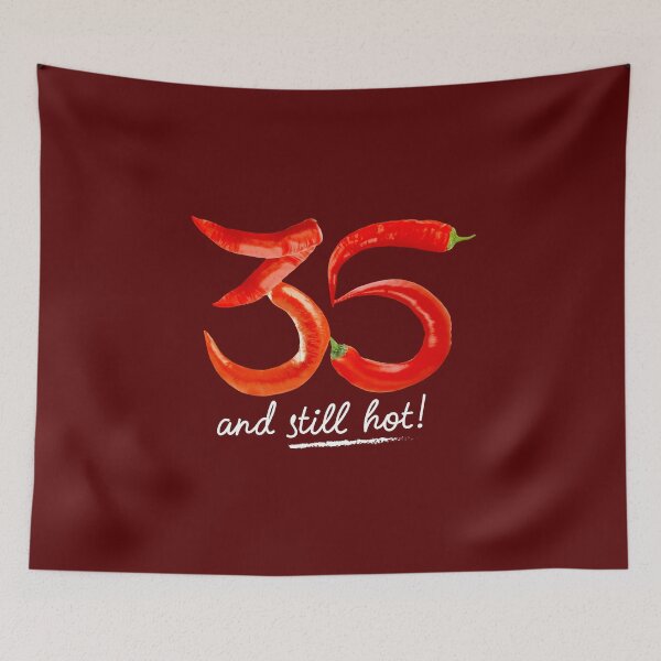 Item preview, 35th Birthday Gifts - 35 Years and still Hot designed and sold by betternotes.