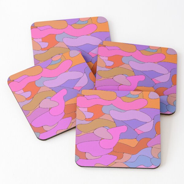 Item preview, Camouflage modern bold design colorful mix camo art abstract vector designed and sold by Shirtilike.