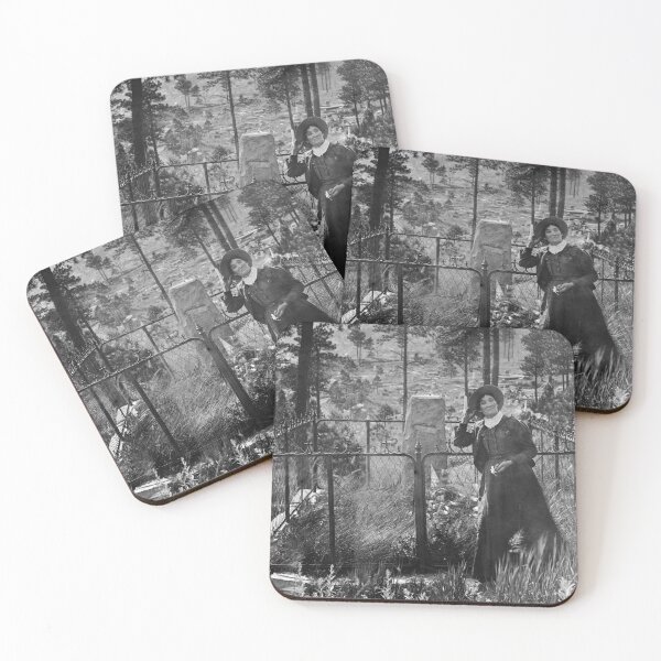 Item preview, Calamity Jane At Wild Bill Hickok's Grave - Circa 1903 designed and sold by warishellstore.