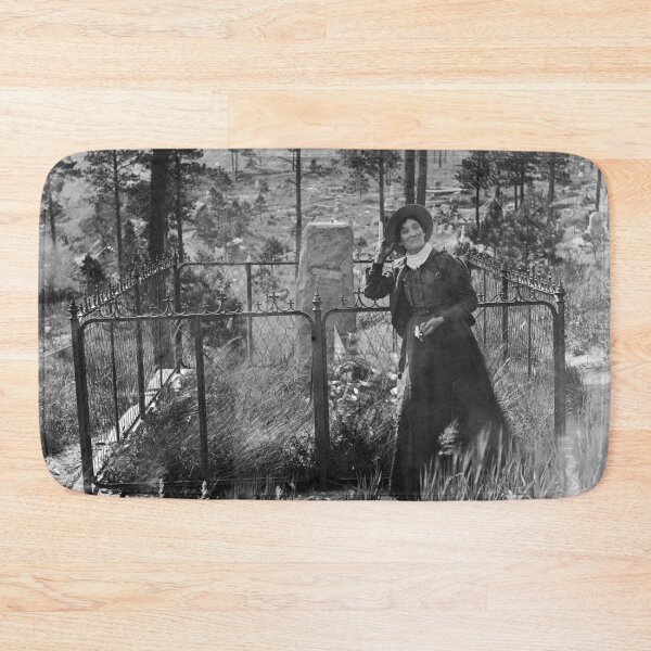 Item preview, Calamity Jane At Wild Bill Hickok's Grave - Circa 1903 designed and sold by warishellstore.
