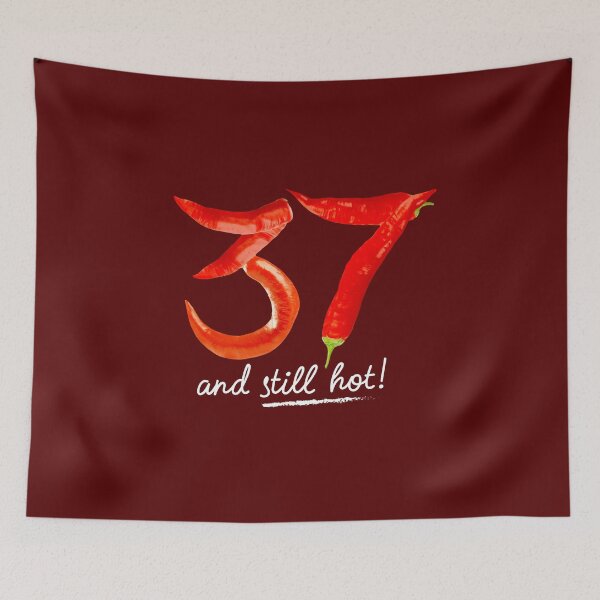 Item preview, 37th Birthday Gifts - 37 Years and still Hot designed and sold by betternotes.